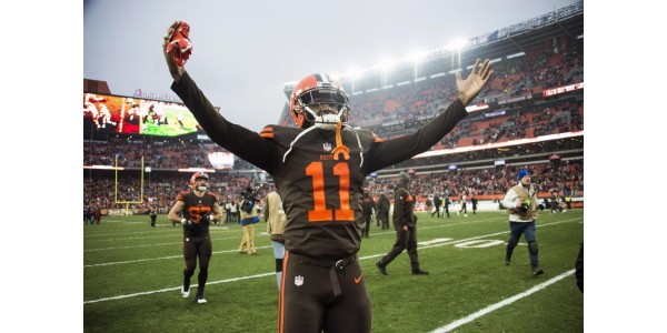 Cleveland Browns gav upp Antonio Callaway